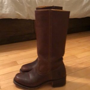 Frye campus boots size 8